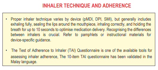 Inhaler Technique